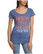 Tommy Hilfiger Denim Women's Lala Crew Neck Short Sleeve