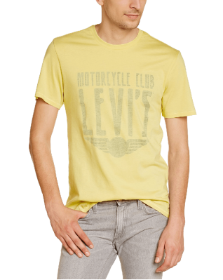 Levi's Men's Graphic Set In Neck Tunic Short Sleeve