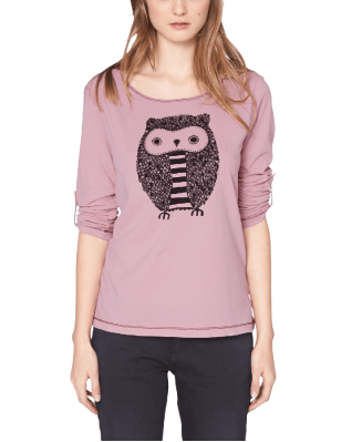 Oliver Women's Crew Neck Long Sleeve Long Sleeve Top