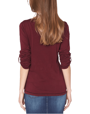 Oliver Women's Crew Neck Long Sleeve Long Sleeve Top