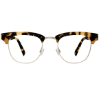 Hayes Eyeglasses in Jet Black for Men 