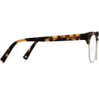 Hayes Eyeglasses in Jet Black for Men 