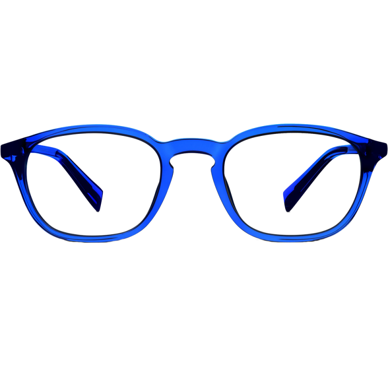 Burroughs Eyeglasses in Marina Blue for Men 