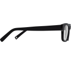 Huxley Eyeglasses in Jet Black for Men