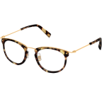 Moriarty Eyeglasses in Burnt Lemon Tortoise for Men 