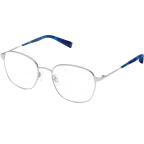 Nesbit Eyeglasses in Jet Silver for Men 