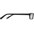 Sibley Eyeglasses in Jet Black for Men 