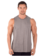 Combed Cotton Cut Sleeve Muscle Tee
