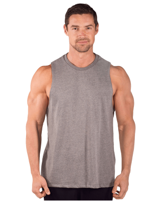 Combed Cotton Cut Sleeve Muscle Tee