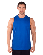 Combed Cotton Cut Sleeve Muscle Tee