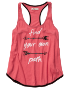 Hollister Cali Sport Graphic Swing Tank