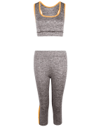 Holly Crop Top And Capri Running Legging