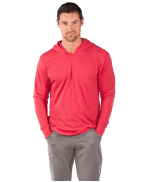 Long Sleeve Triblend Pullover Hoodie