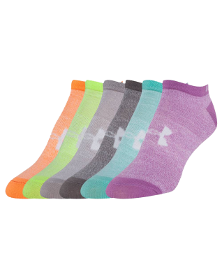UA Big Logo No-Show 6-Pack