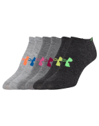 UA Big Logo No-Show 6-Pack