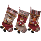 3 PCS SeT-18- Christmas Stockings