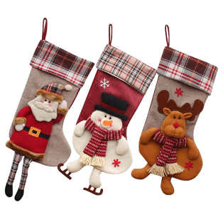 3 PCS SeT-18- Christmas Stockings