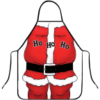 NEW BARLEY Christmas Apron Decoration For Kitchen Bar Dinner Party Table
