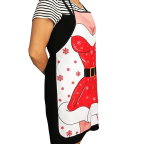 NEW BARLEY Christmas Apron Decoration For Kitchen Bar Dinner Party Table