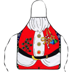 NEW BARLEY Christmas Apron Decoration For Kitchen Bar Dinner Party Table