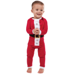 PajamaGram Santa Suit Christmas Matching Family Pajama Set 
