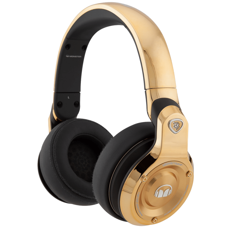 Monster 24K Over Ear Headphones