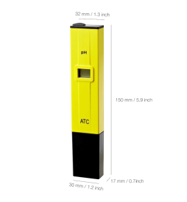 pH Meter Pen Tester With ATC