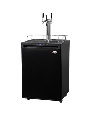 Kegoc K309B Triple Faucet Digital Kegerator