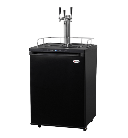 Kegoc K309B Triple Faucet Digital Kegerator