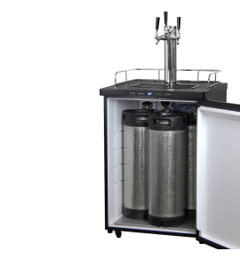 Kegoc K309B Triple Faucet Digital Kegerator