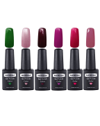 MEMEDA Gel Nail Art Polish Uv LED Light Manicure Set