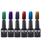 MEMEDA Gel Nail Art Polish Uv LED Light Manicure Set