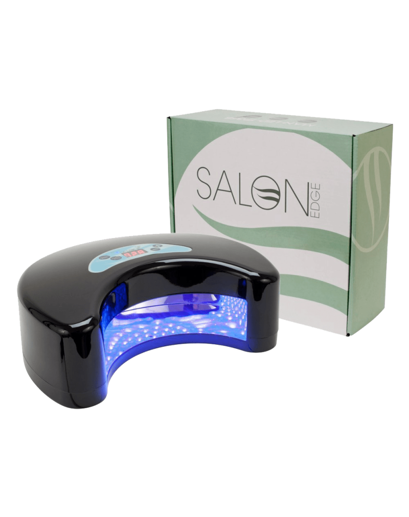 Salon Edge Digital LED Nail Lamp2 Watt Black