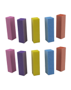 Pack of Files Pedicure Manicure Nail Art Tips Tool