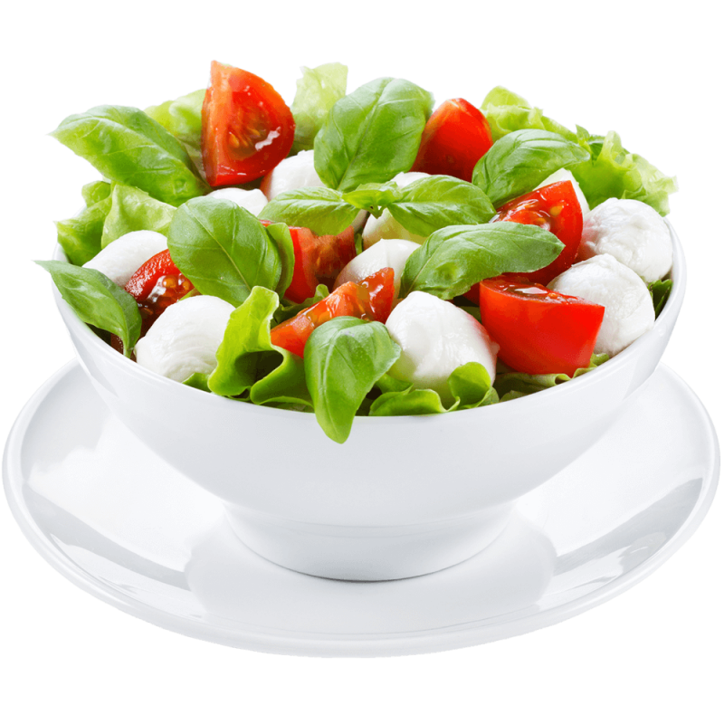 Fresh organic salad veg