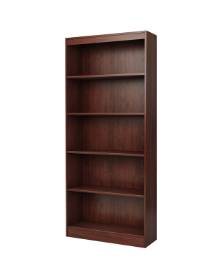 South Shore Smart Basics 5 Shelf Bookcase, Multiple Finishes 1