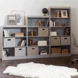 South Shore Smart Basics 5 Shelf Bookcase, Multiple Finishes 1