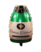 Langxun Wine Glass and Champagne Large Size and Thickened Foil Balloons Air-filled 