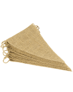 ThxToms DIY Burlap Banner Hand Painted Decoration for Wedding Birthday and Kids Party 