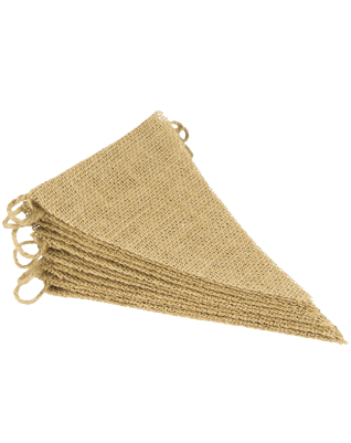 ThxToms DIY Burlap Banner Hand Painted Decoration for Wedding Birthday and Kids Party 