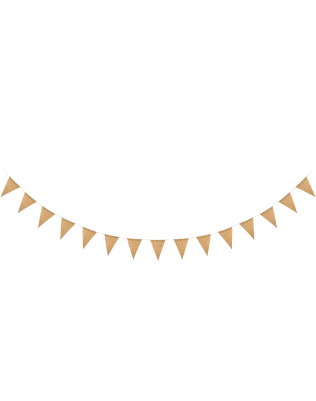 ThxToms DIY Burlap Banner Hand Painted Decoration for Wedding Birthday and Kids Party 