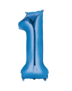Andaz Press Giant Silver Helium Foil Balloon Party Kit with Sign