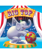 Big Top Circus Birthday Party Pack for 8 guests w. decoration