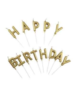 Birthday Candles Happy Birthday Cake Candles