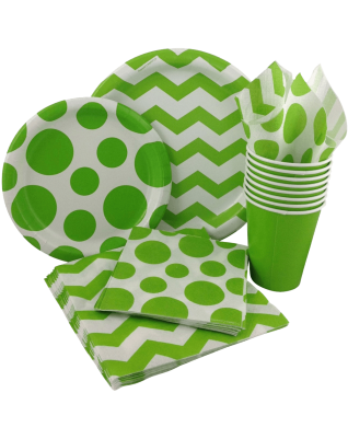 Chevron Dot Party Supply Pack