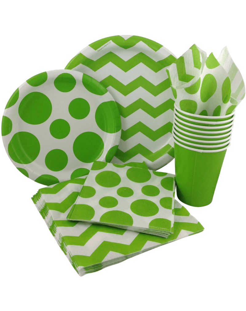 Chevron Dot Party Supply Pack