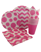 Chevron Dot Party Supply Pack