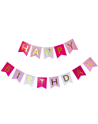 Keira Prince Happy Birthday Banner
