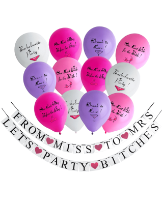Konsait Bachelorette Party Decoration Kit 