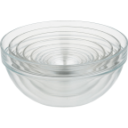 5 Piece 5.5 9.75 Inches Nesting Mixing Bowl Set